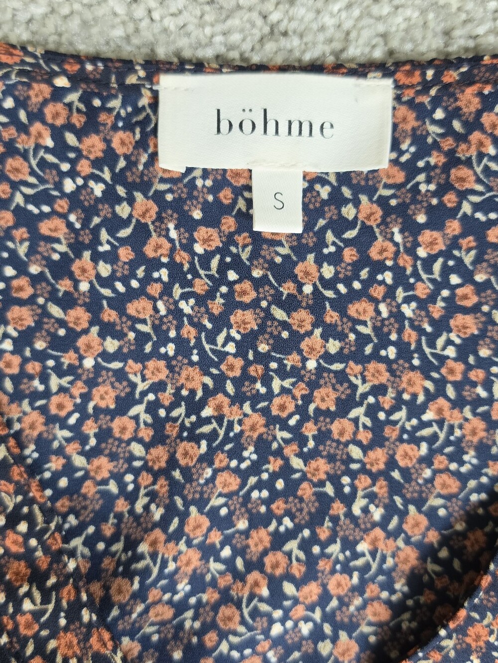 Bohme,Floral Cap-Sleeve Maxi Dress - Picture 6 of 11